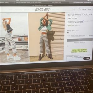 ISO princess polly plaid pants